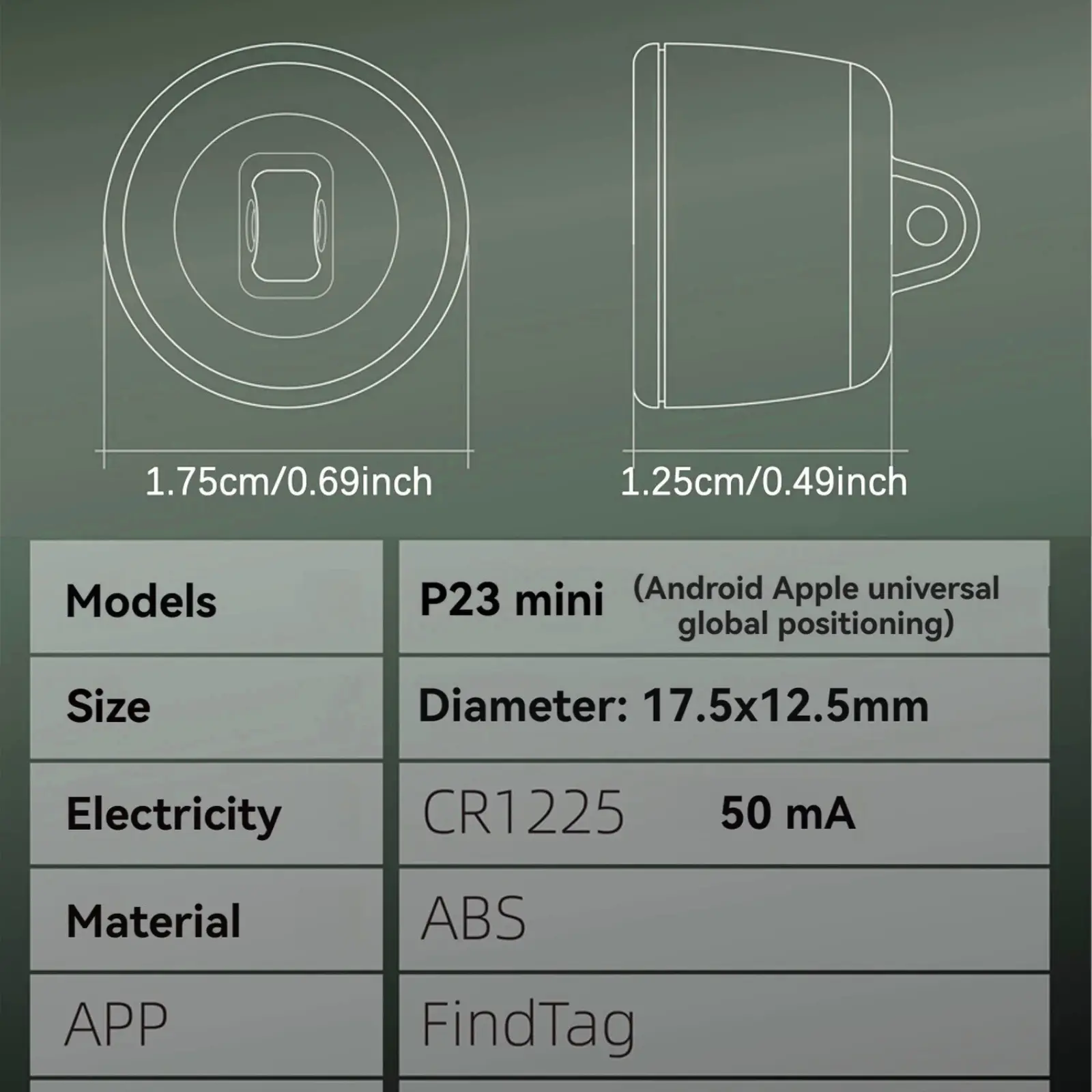 SmartPet Mini Bluetooth Tracker – Compact Pet Locator for Cats, Dogs & Small Pets | iOS & Android Compatible - TARHUS