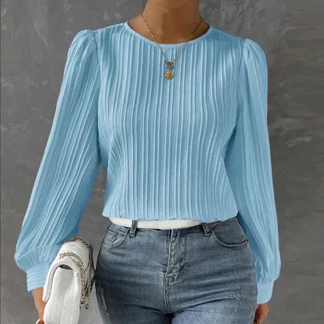 Joyce | Comfortable Classic Blouse - TARHUS