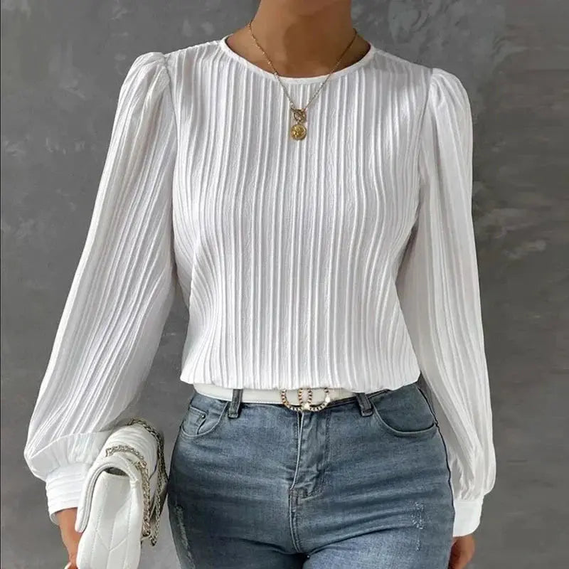 Joyce | Comfortable Classic Blouse - TARHUS