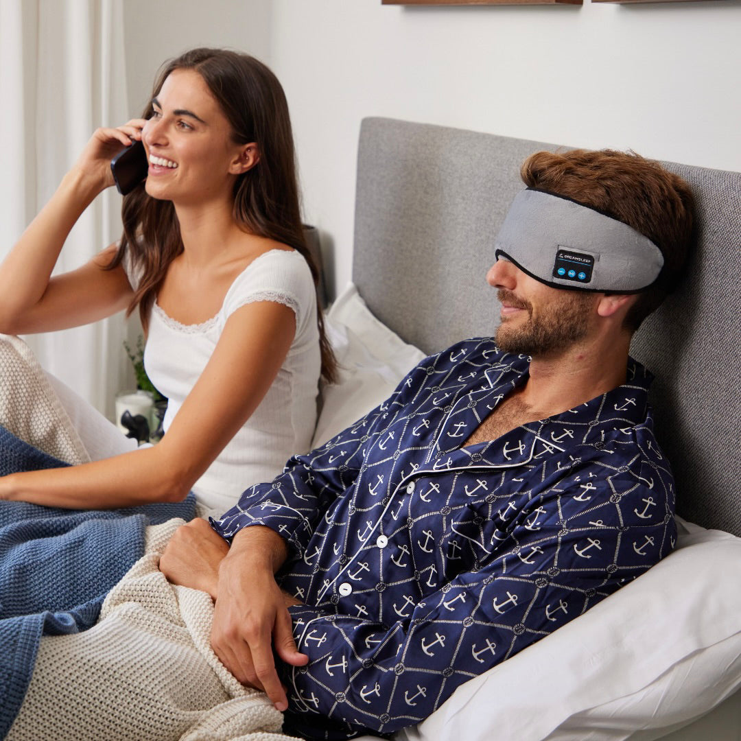 SoundSleep™ Bluetooth Sleep Mask – Wireless Headphones & Light-Blocking Eye Mask for Travel, Meditation & Deep Sleep - TARHUS