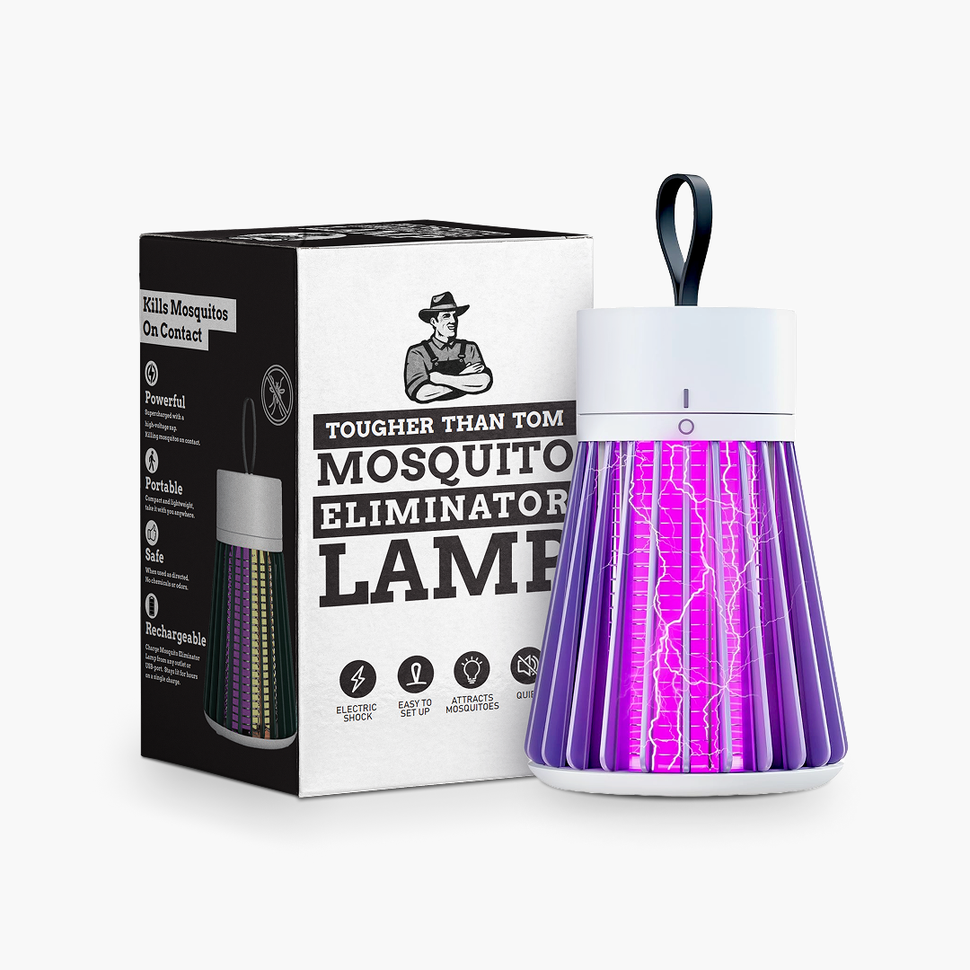 Mosquito Eliminator Lamp – Silent UV Insect Trap for Bedroom, Dorm & Outdoor Use | Cute Bug Zapper Night Light - TARHUS