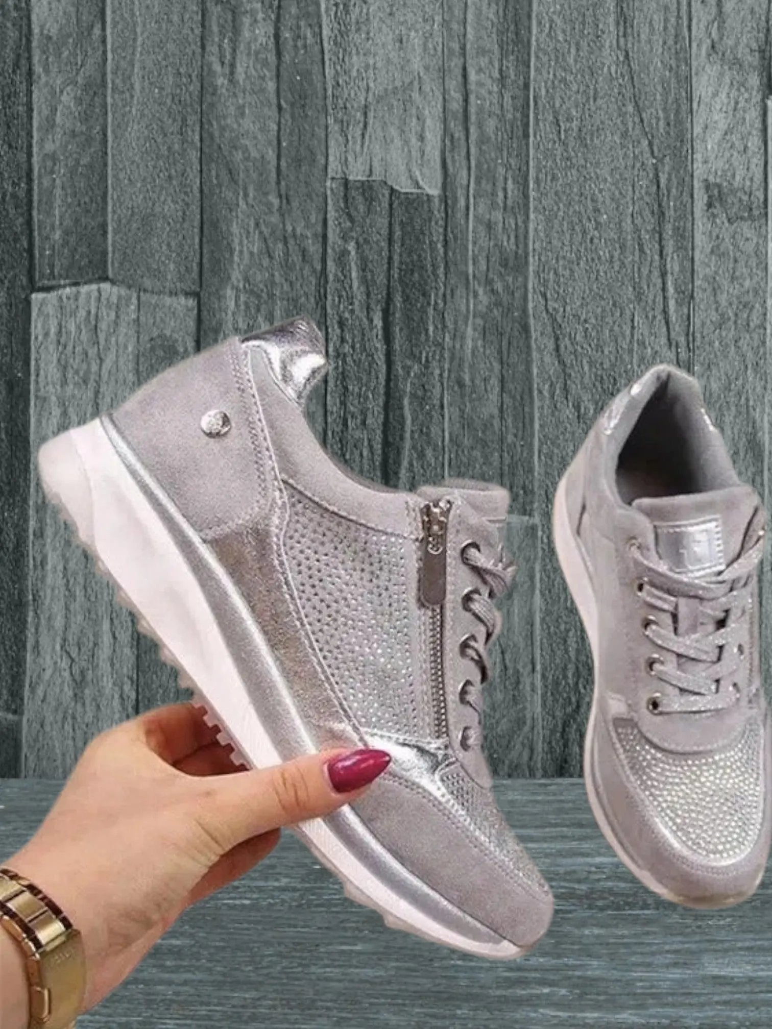 Gabor | Stylish Zip-Up Orthopedic Sneakers for Women - TARHUS