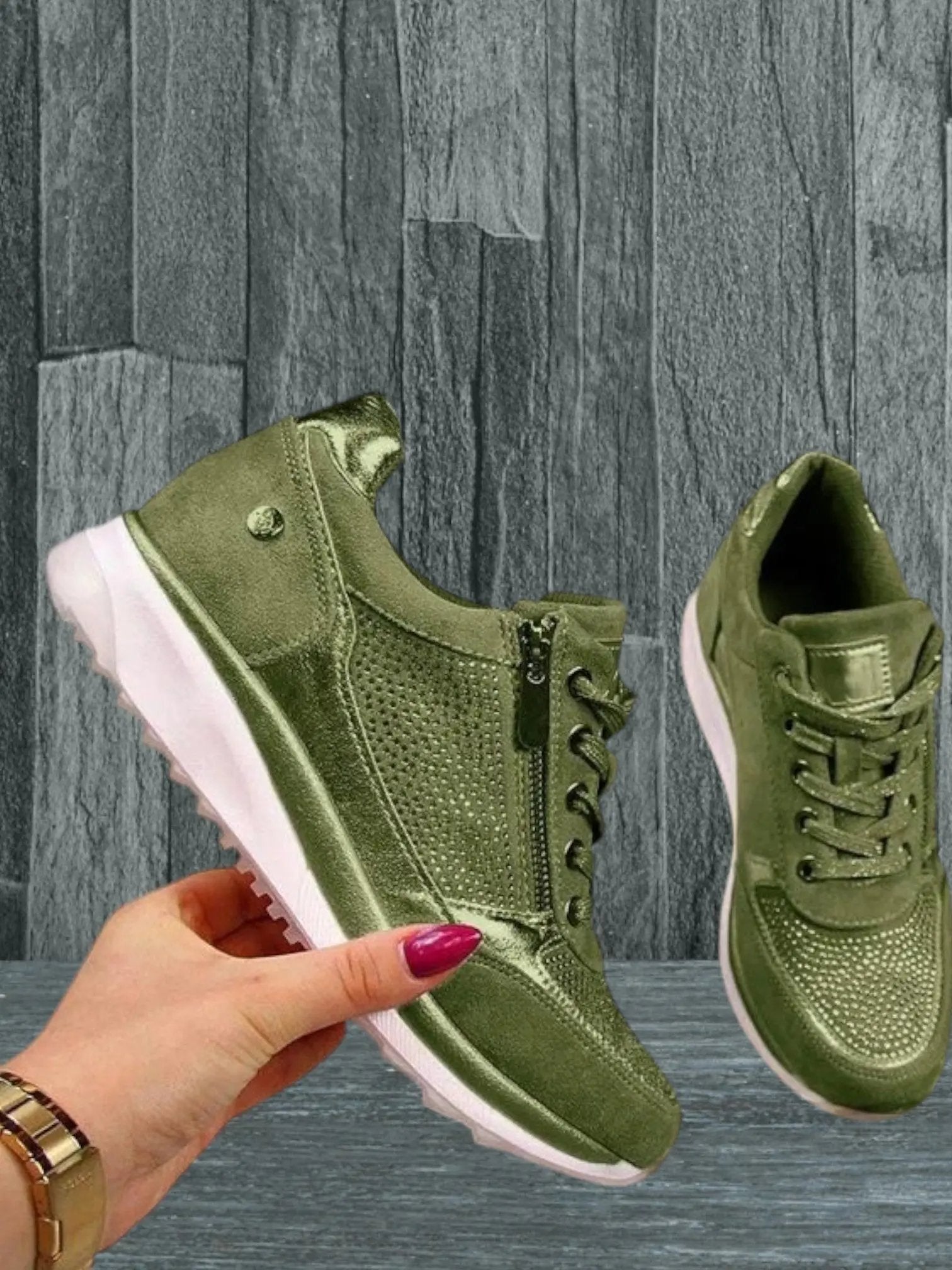 Gabor | Stylish Zip-Up Orthopedic Sneakers for Women - TARHUS