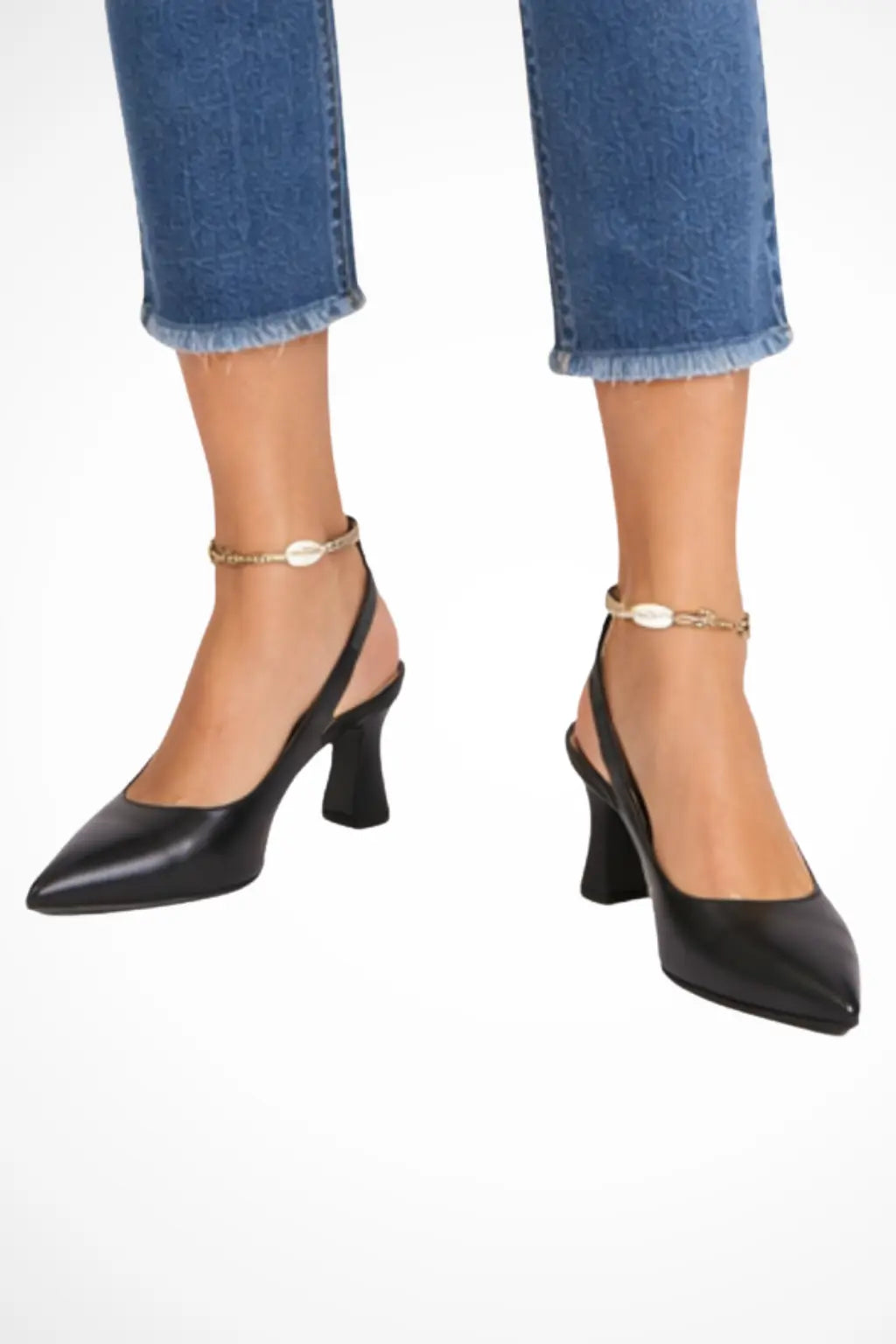 Octavia | Women Pointed Toe Slingback Kitten Heels TARHUS Women's Shoes