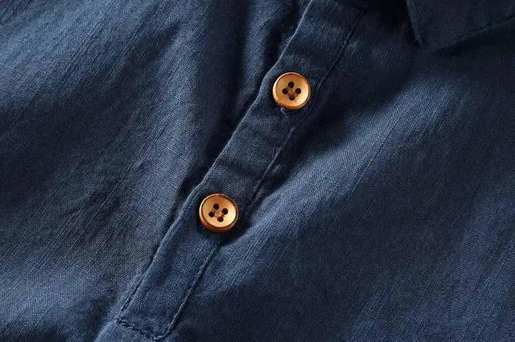 Livarno - Cotton Linen Shirt - TARHUS