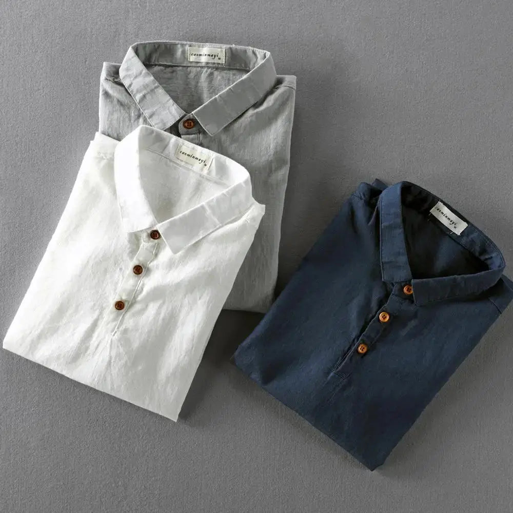 Livarno - Cotton Linen Shirt - TARHUS