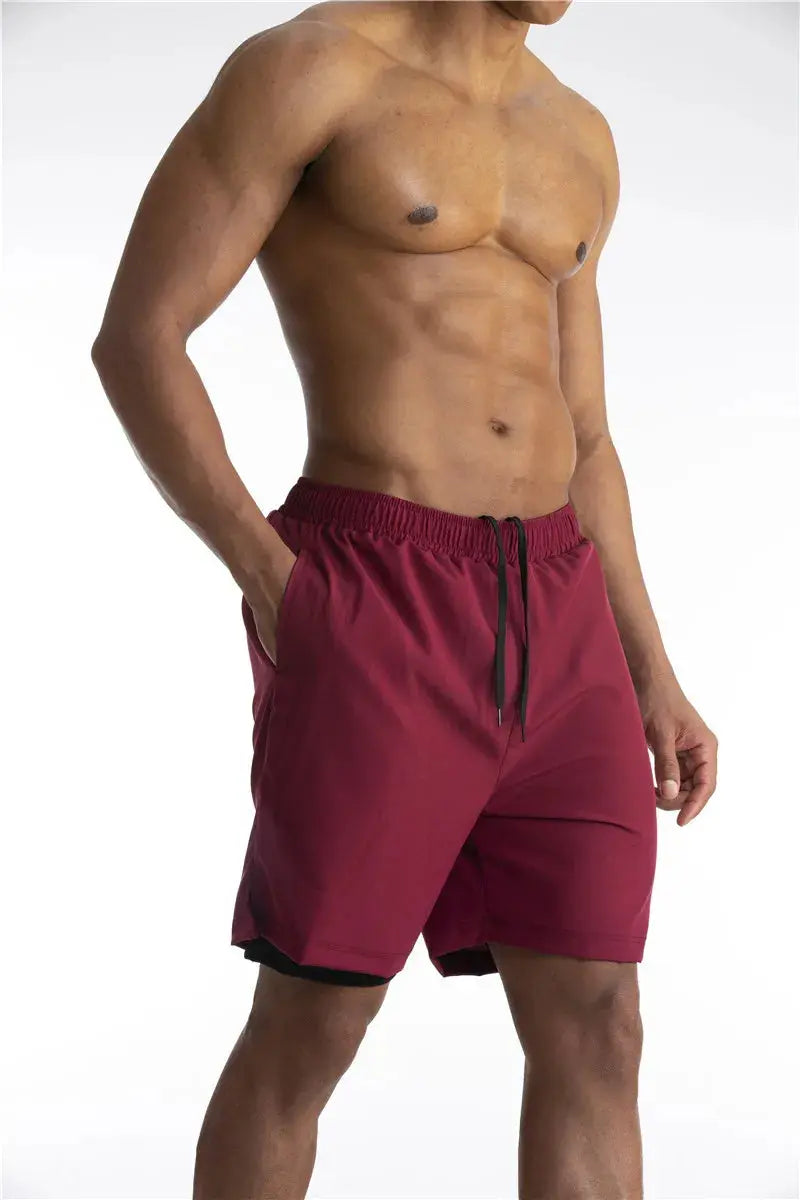 Running Shorts with Liner & Phone Pocket – Comfort & Functionality TARHUS Sportbroek man