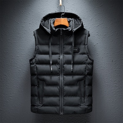 Men’s Recon Thermal Vest | Hooded Puffer Gilet – Warm & Water-Resistant TARHUS Men's Apparel