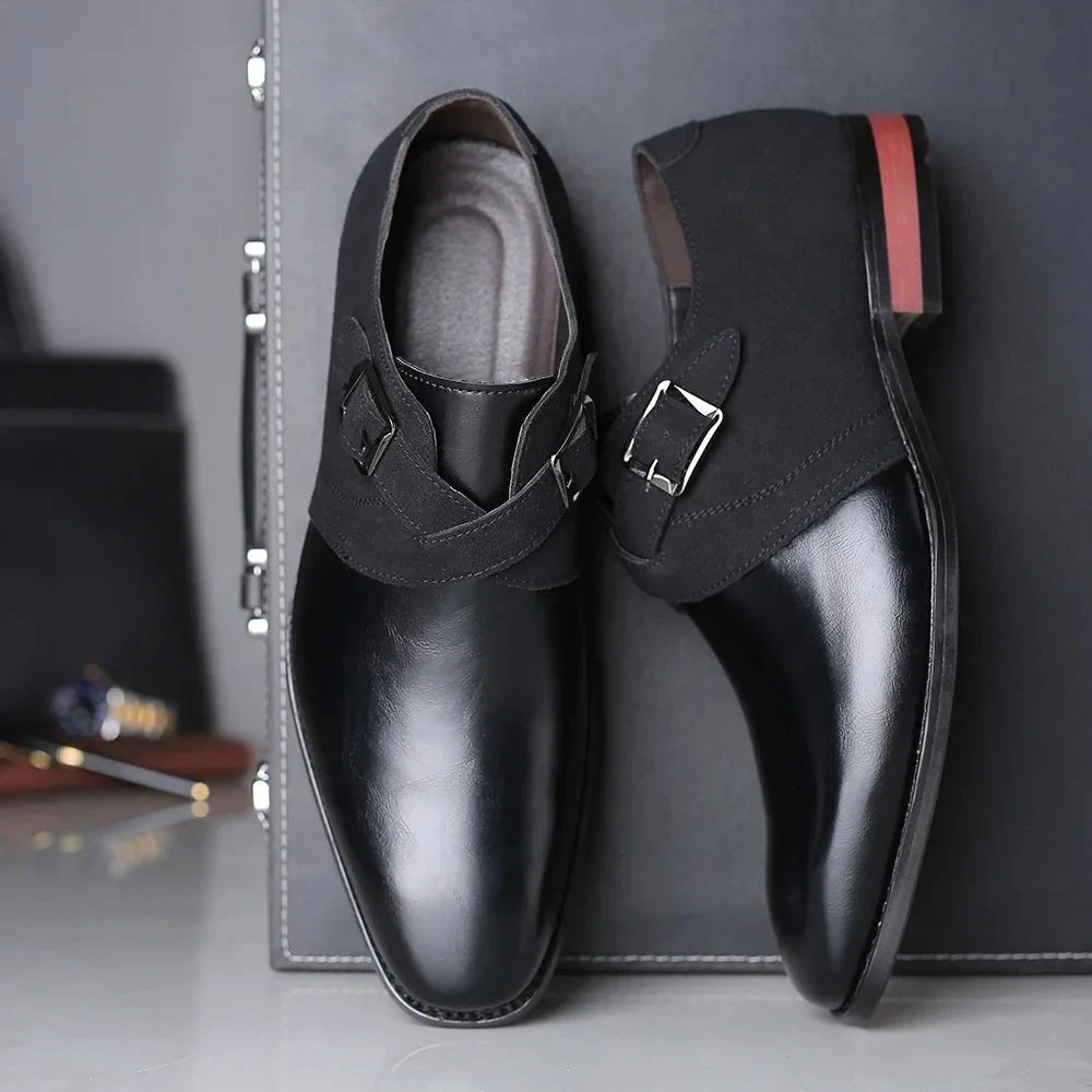 Aurelio | Derby Shoes – Leather Slip-On Dress Shoes with Cushioned Comfort TARHUS