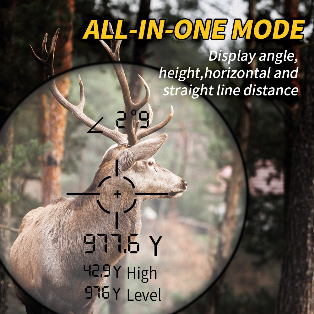 300m Laser Range Finder – High-Precision Hunting Rangefinder for Archery, Shooting & Outdoor Sports - TARHUS