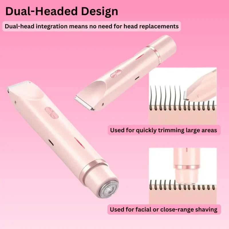 GlamGlide | Electric Shaver for Women – Cordless, Rechargeable Razor for Bikini Line TARHUS 0