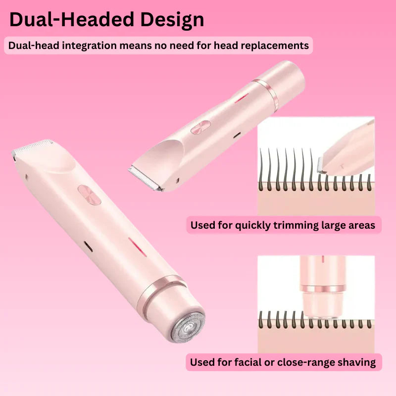 GlamGlide | Electric Shaver for Women – Cordless, Rechargeable Razor for Bikini Line TARHUS Care & Health