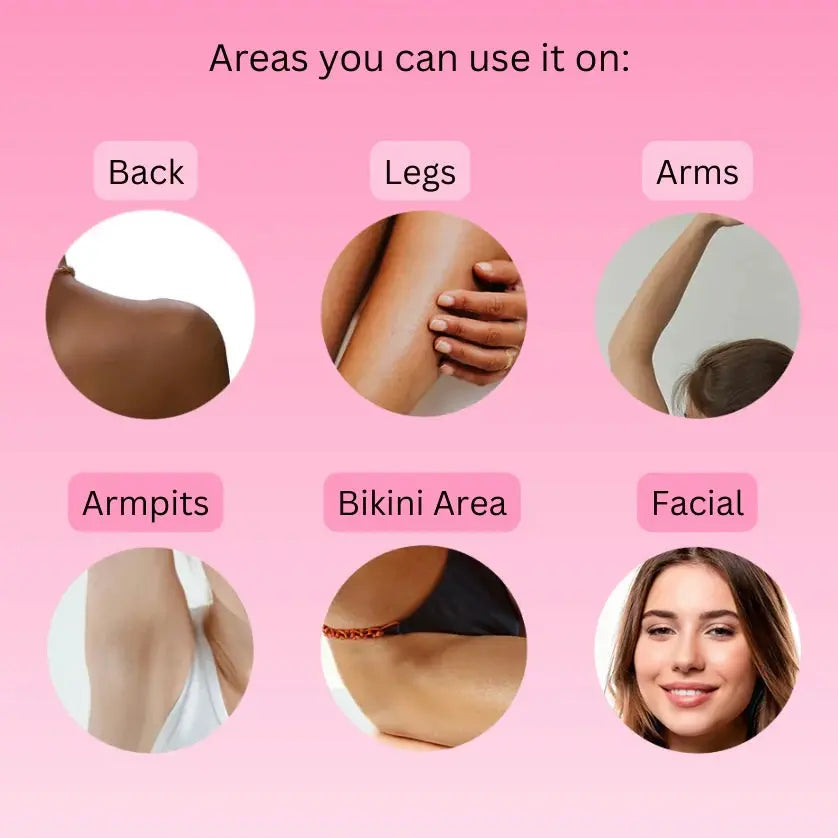 GlamGlide | Electric Shaver for Women – Cordless, Rechargeable Razor for Bikini Line TARHUS Care & Health