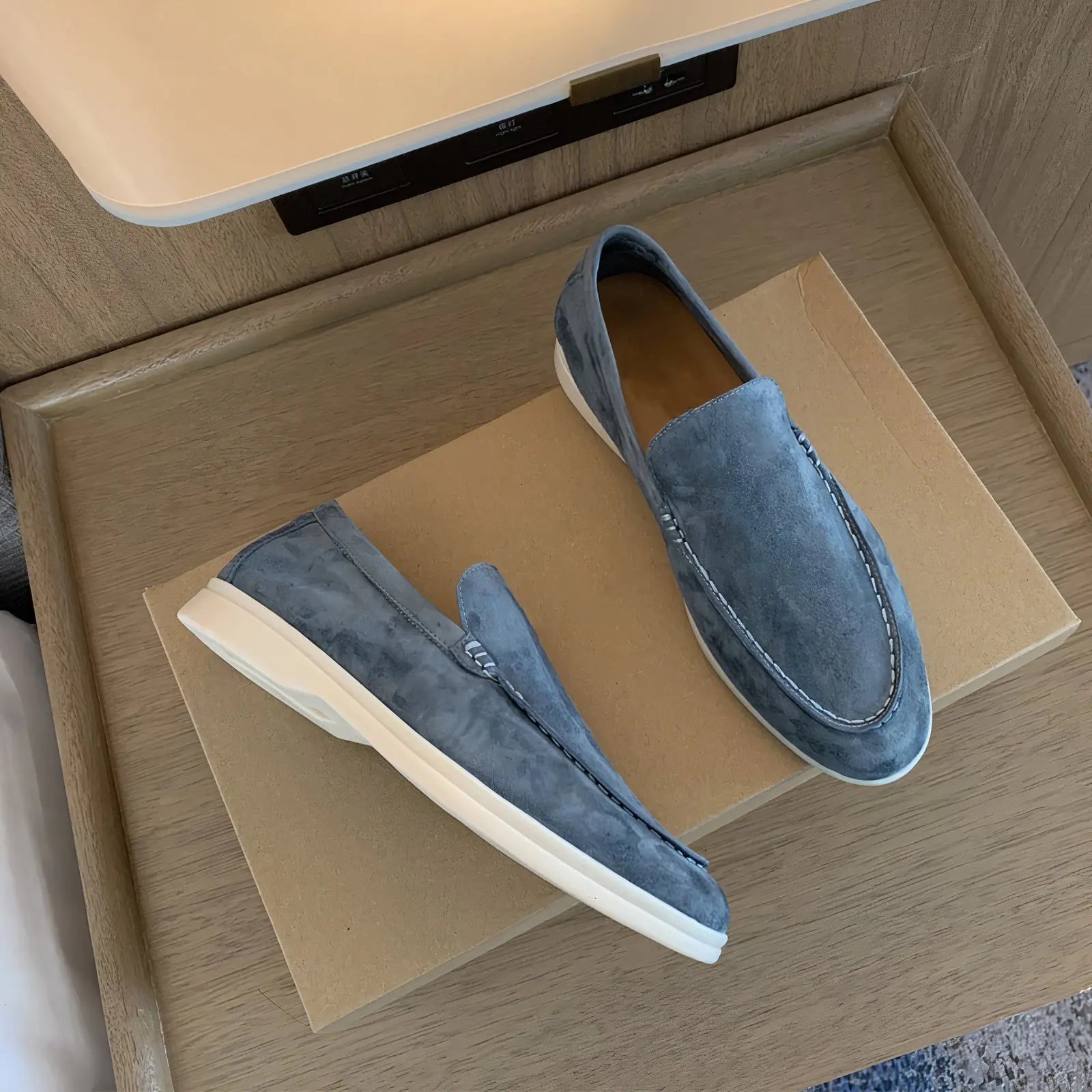 Avventura - Vintage men's leather loafers - TARHUS