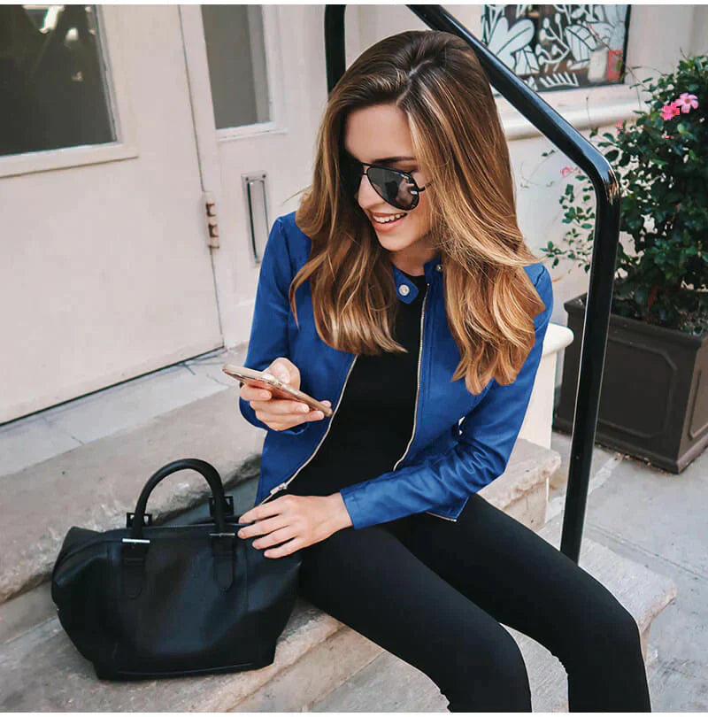 Charlotte - Italian Leather Jacket TARHUS