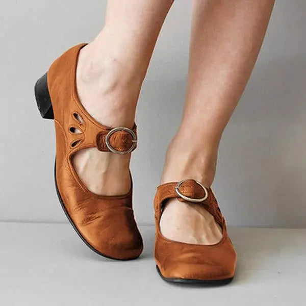 Lina™ - Stylish Orthopedic Leather Sandals - TARHUS