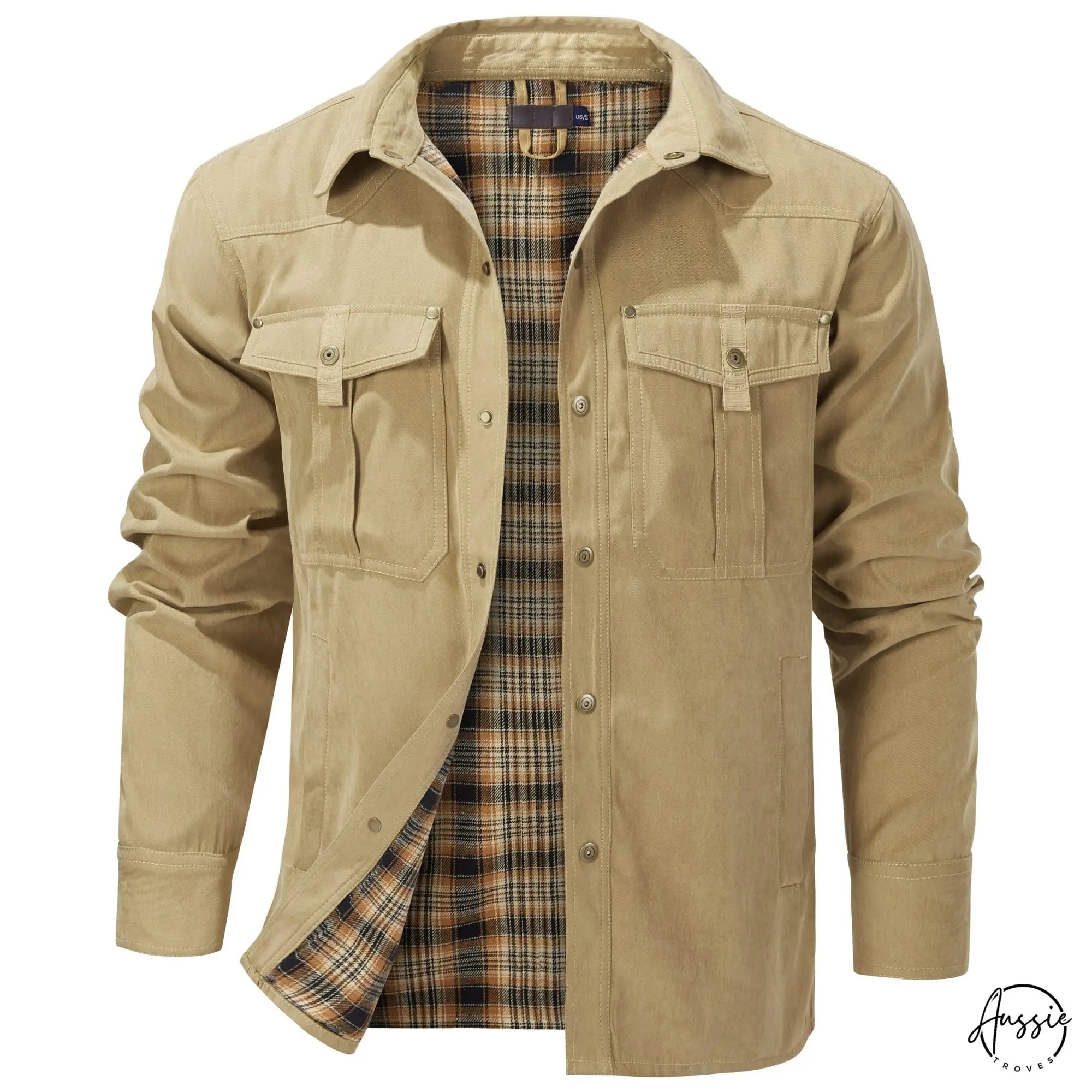 Flannel-Lined Rover Jacket - TARHUS