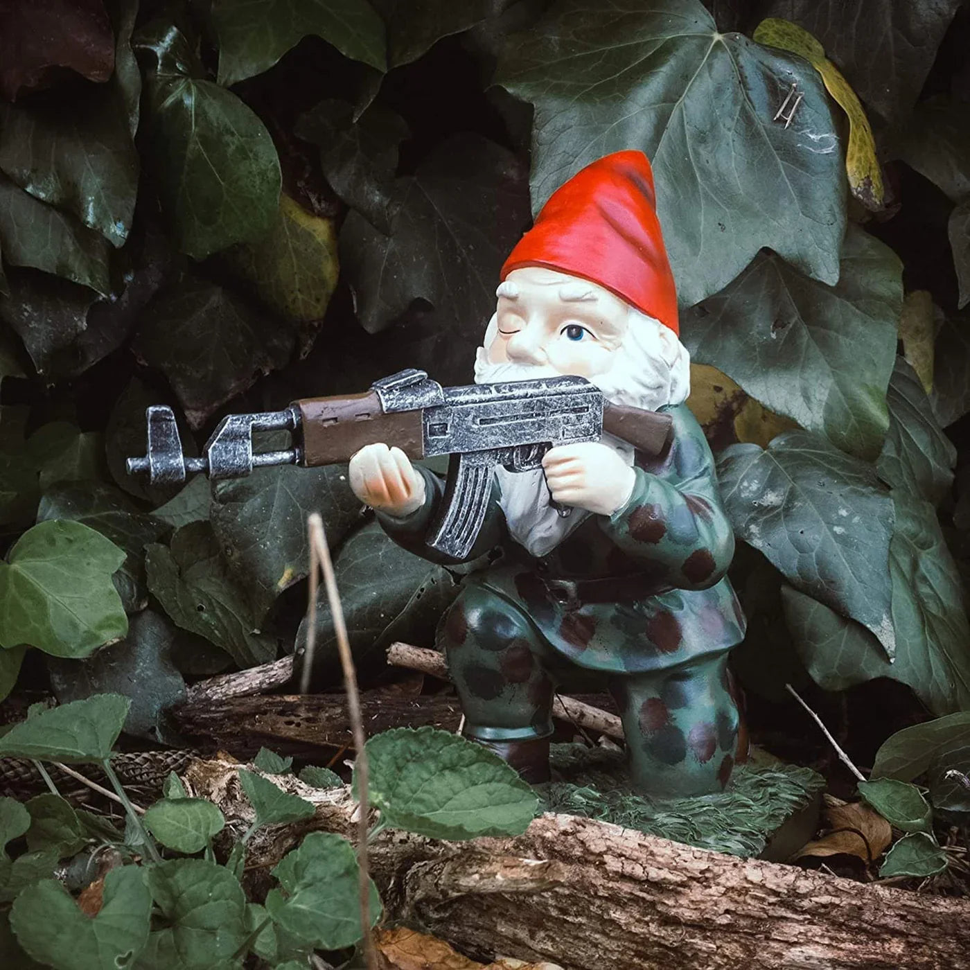 Garden Gnome Warriors – Funny Outdoor Statues for Garden TARHUS