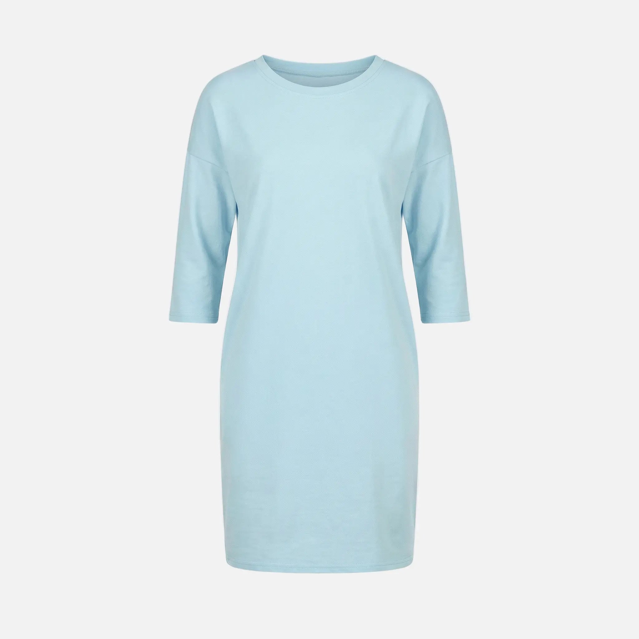 Knit Mini Dress with 3/4 Sleeves for Women TARHUS AS - Womens - Mini Dress