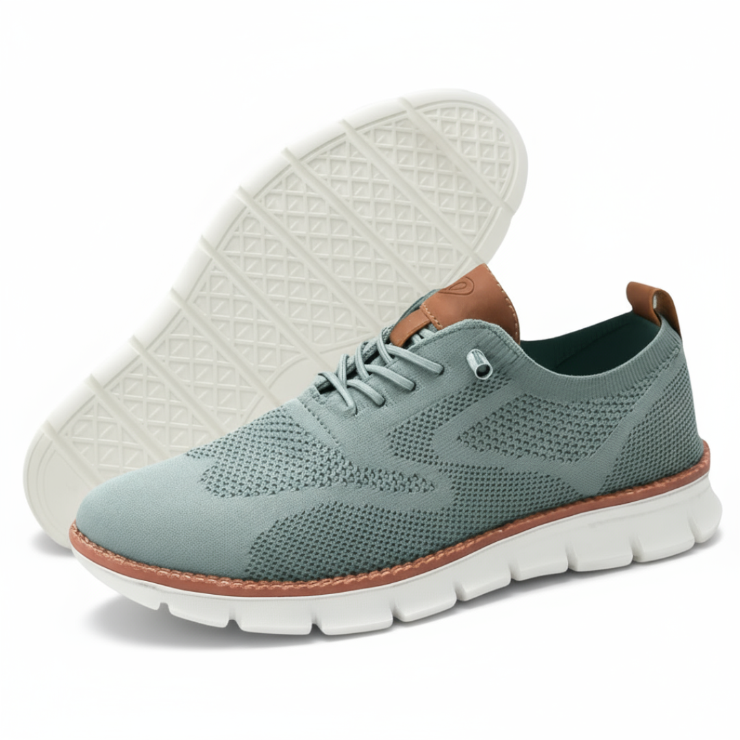 Mint Knit Sneakers – Lightweight Breathability & Modern Comfort TARHUS