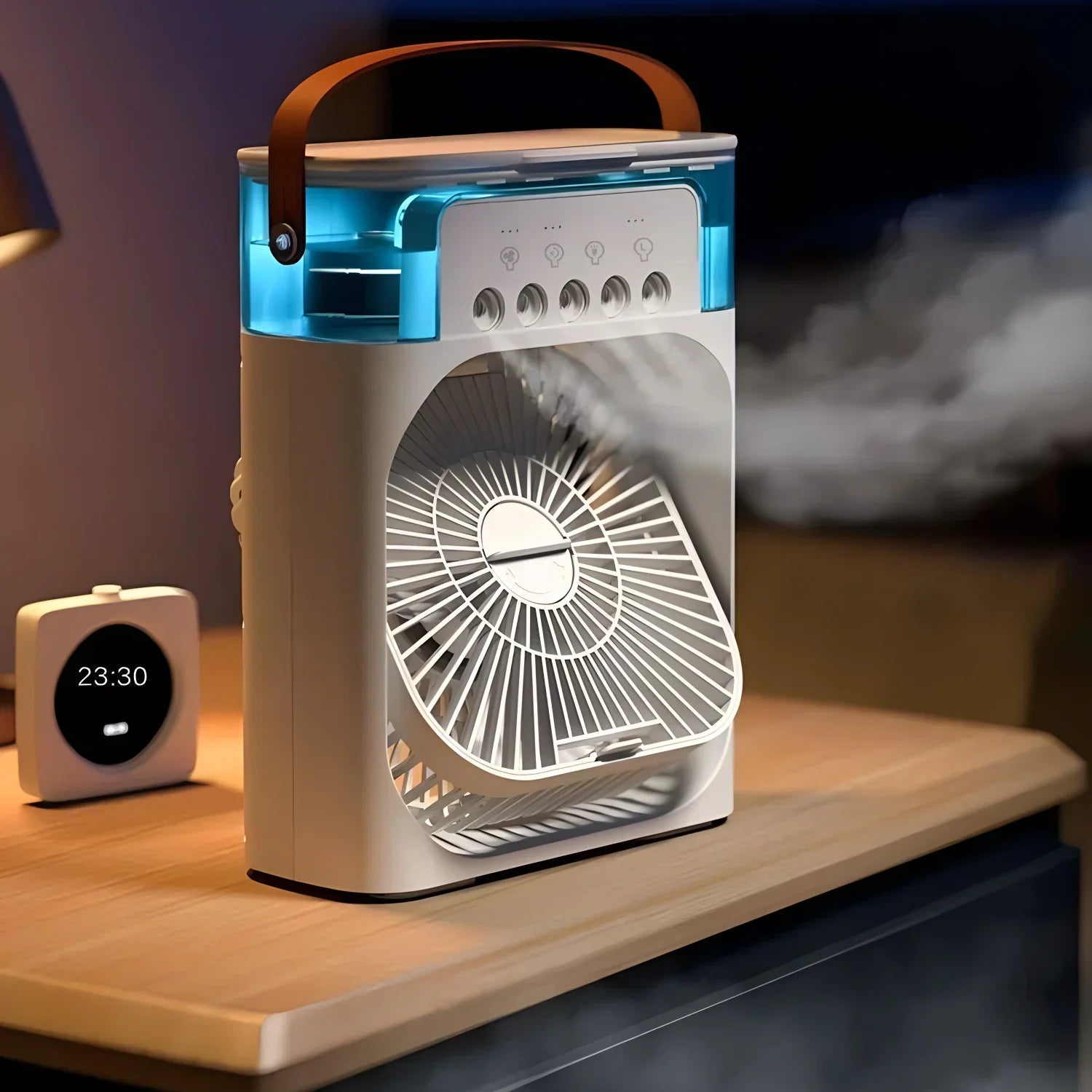 Luxyecs | AirCooler Pro – 3-in-1 Fan, Mini Air Conditioner & Humidifier with LED Light