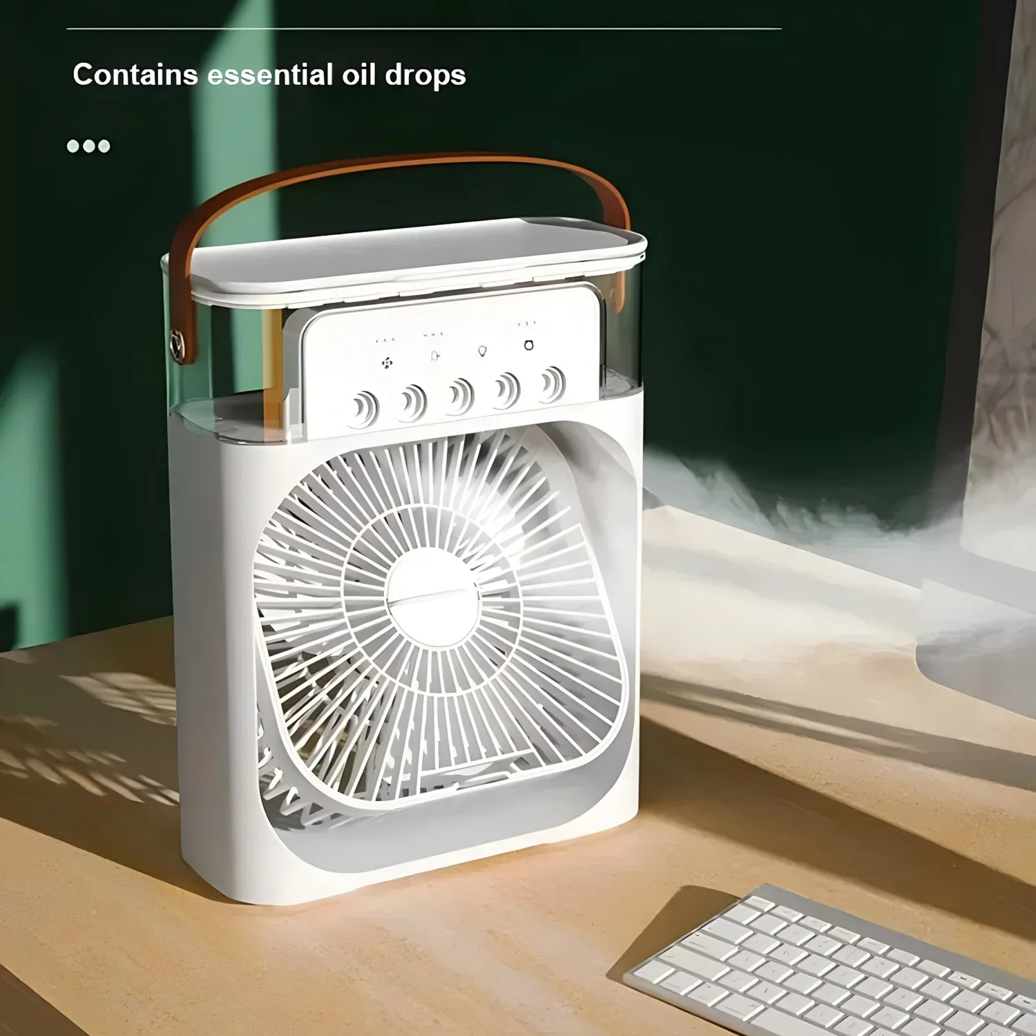 Luxyecs | AirCooler Pro – 3-in-1 Fan, Mini Air Conditioner & Humidifier with LED Light