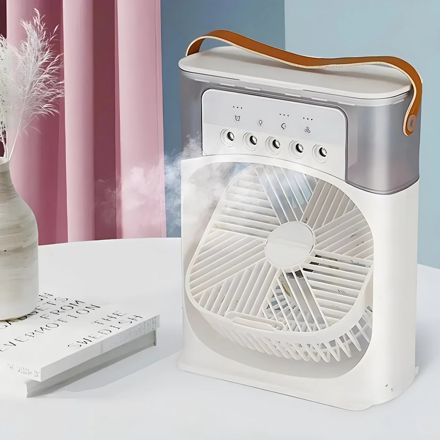 Luxyecs | AirCooler Pro – 3-in-1 Fan, Mini Air Conditioner & Humidifier with LED Light