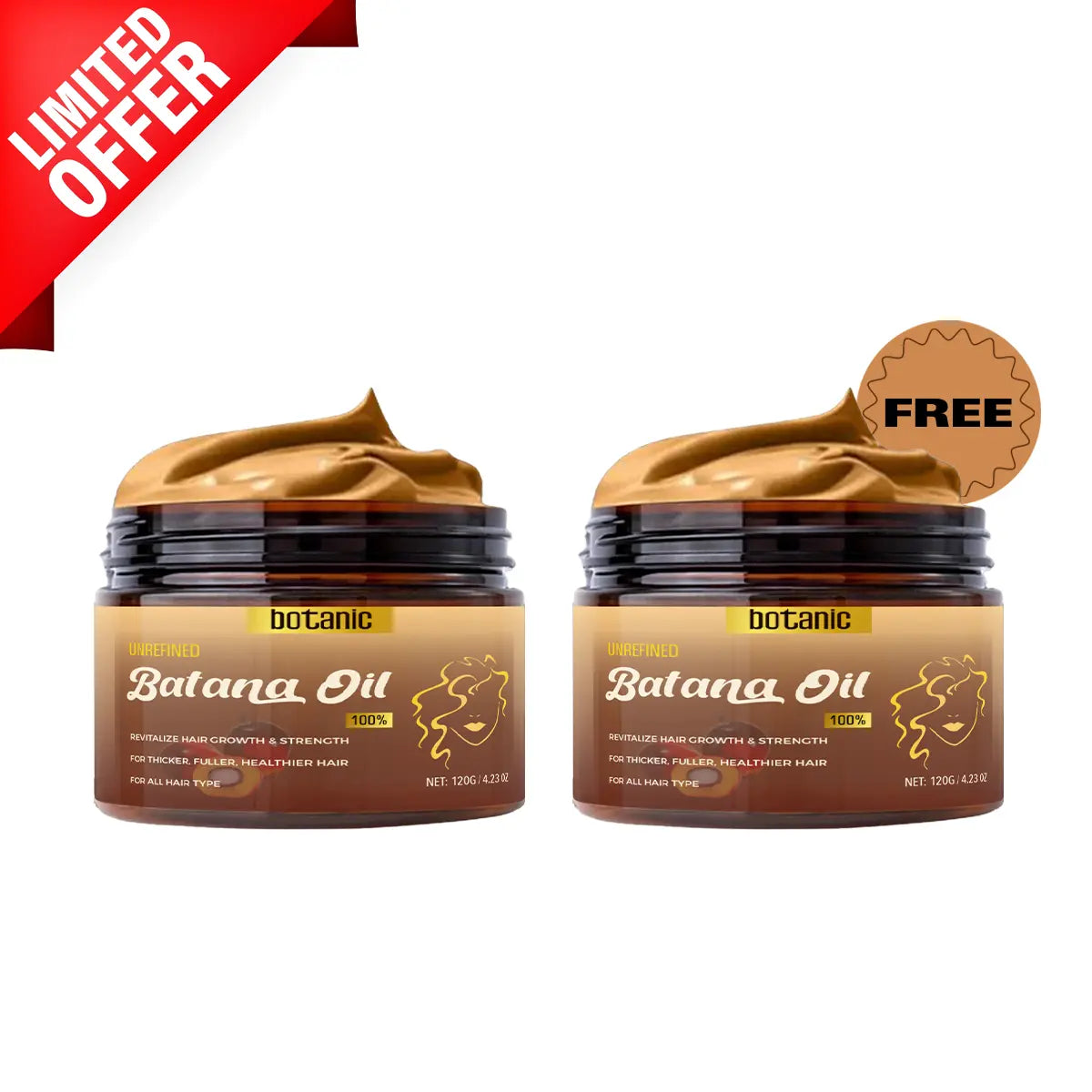 Batana Hair Growth Oil – 100% Natural Scalp Treatment for Thicker, Healthier Hair - TARHUS