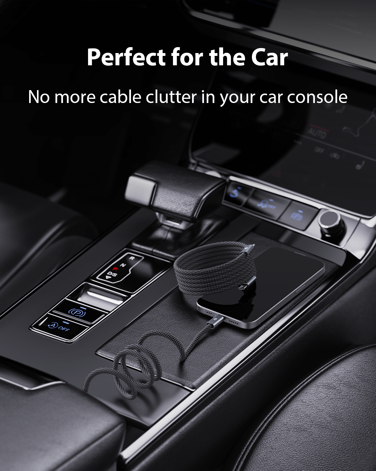 MagCable | Magnetic Anti-Tangle Charging Cable – Fast Charging & Data Transfer TARHUS