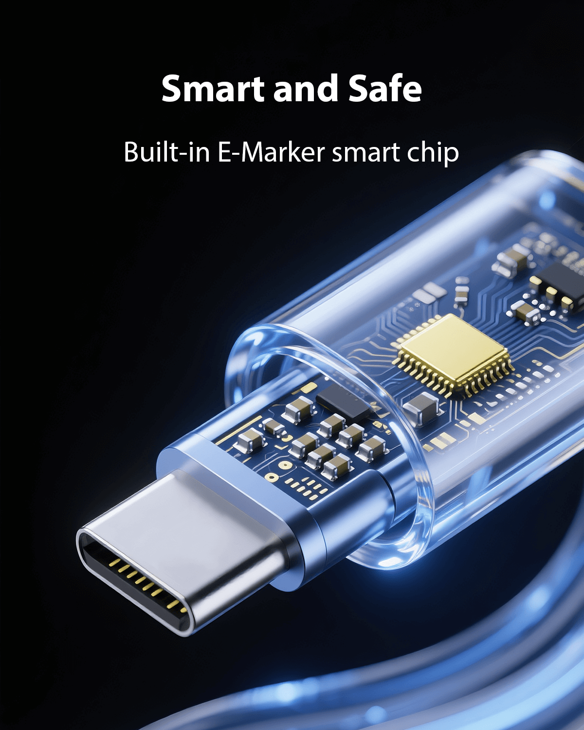 MagCable | Magnetic Anti-Tangle Charging Cable – Fast Charging & Data Transfer TARHUS