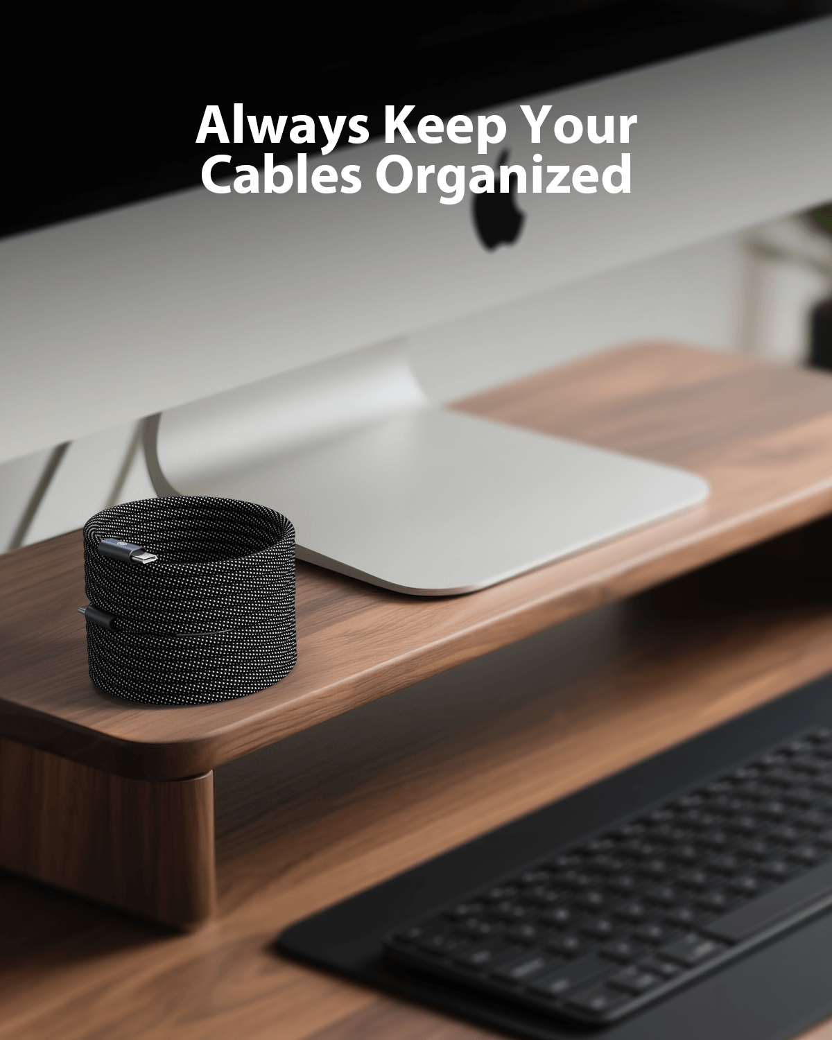 MagCable | Magnetic Anti-Tangle Charging Cable – Fast Charging & Data Transfer TARHUS