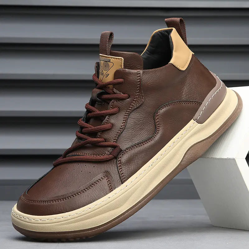 Del Piero | Italiana Leather Sneakers - TARHUS