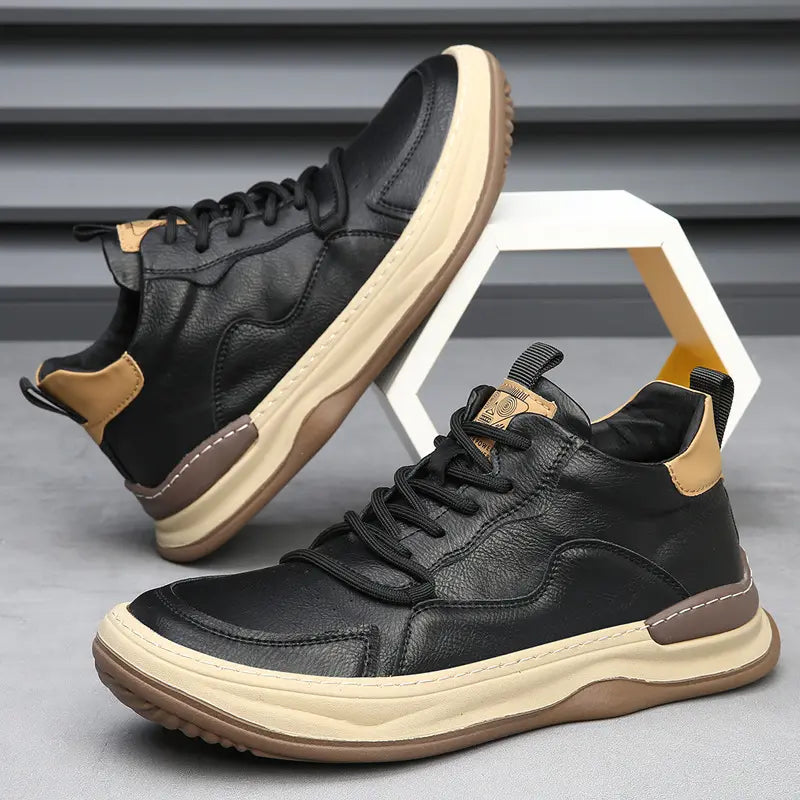 Del Piero | Italiana Leather Sneakers - TARHUS