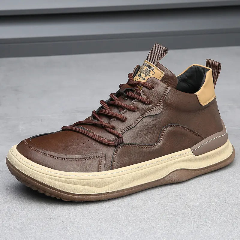 Del Piero | Italiana Leather Sneakers - TARHUS