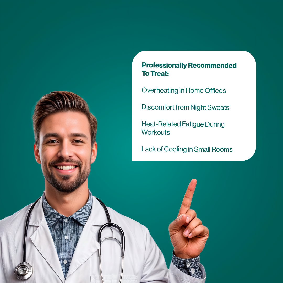 PolarBreeze | Mini Air Cooler – Portable Rechargeable Cooling with PolarWave Technology TARHUS Air cooler