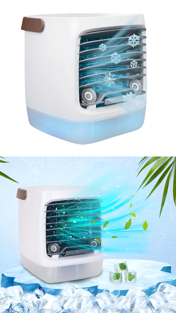 PolarBreeze | Mini Air Cooler – Portable Rechargeable Cooling with PolarWave Technology