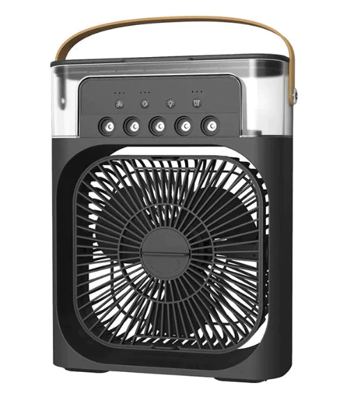 Glacia | Mini Ice Misting Fan – Portable Air Cooler & Humidifier with Fast Cooling