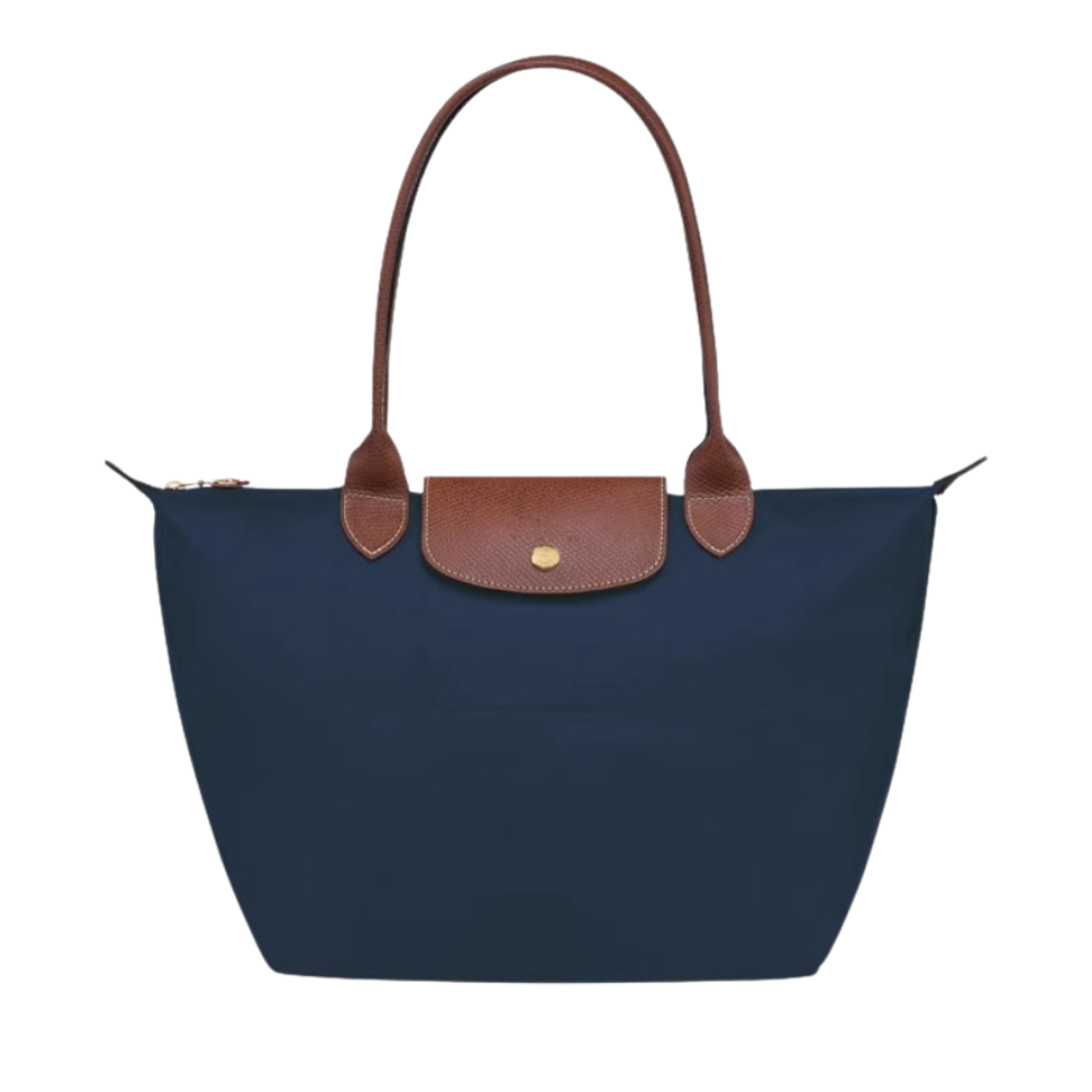 Longchamp | Le Pliage Tote Bag – Lightweight Nylon & Leather Everyday Handbag TARHUS Handbags