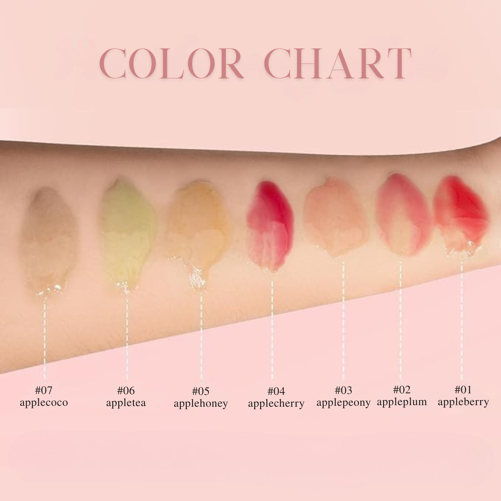 Korean Lip Tint Oil – Long-Lasting Hydrating Lip Stain & Gloss TARHUS