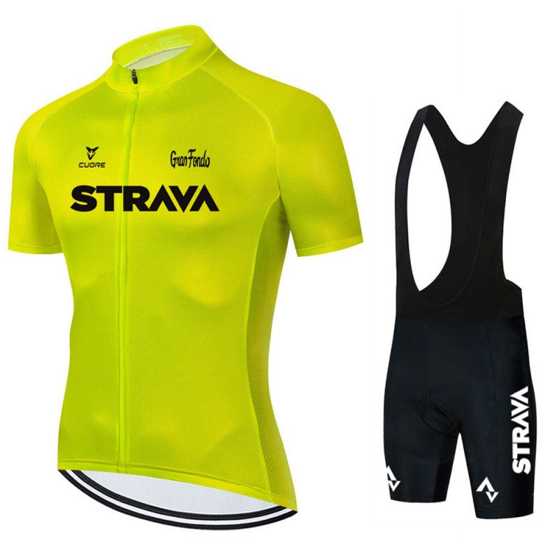 Kobe | Fahrradbekleidung Herren Set mit Trikot und Bib-Shorts TARHUS Men Set