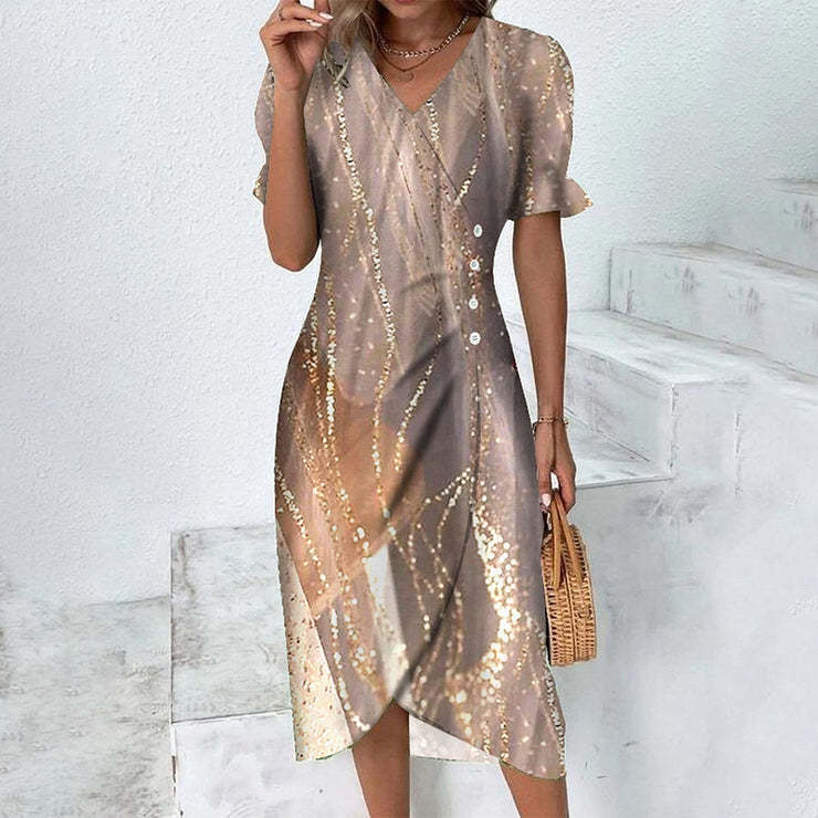 Stunning Patterned Dress for Women – Stylish & Versatile - TARHUS