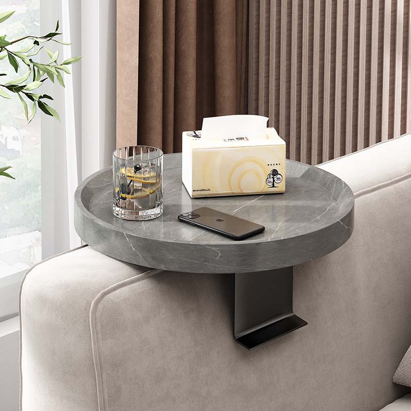 Luno | Wooden Sofa Armrest Tray – Couch Arm Table for Drinks & Snacks TARHUS