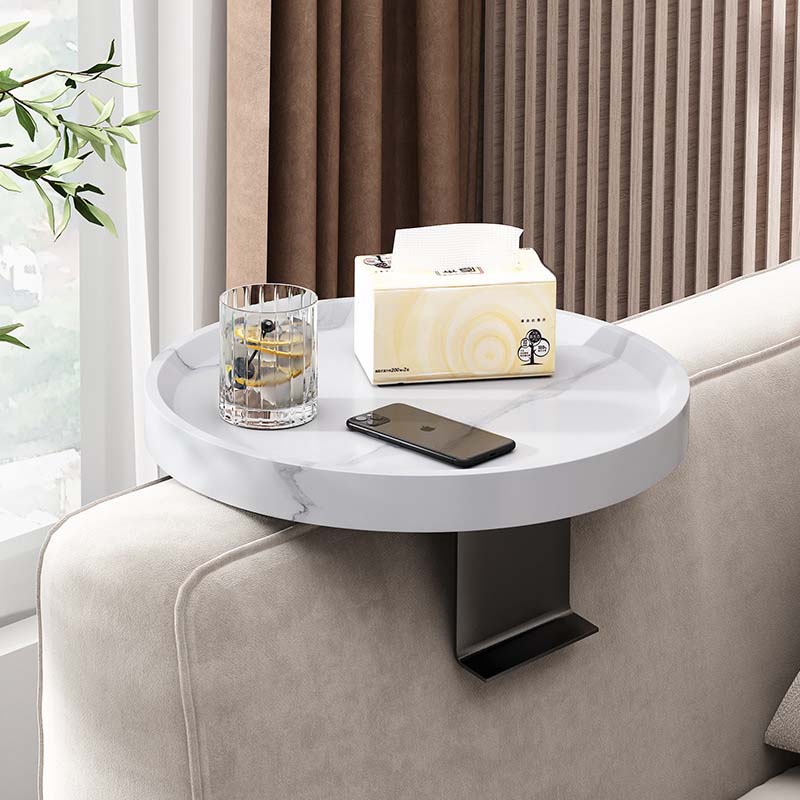 Luno | Wooden Sofa Armrest Tray – Couch Arm Table for Drinks & Snacks TARHUS