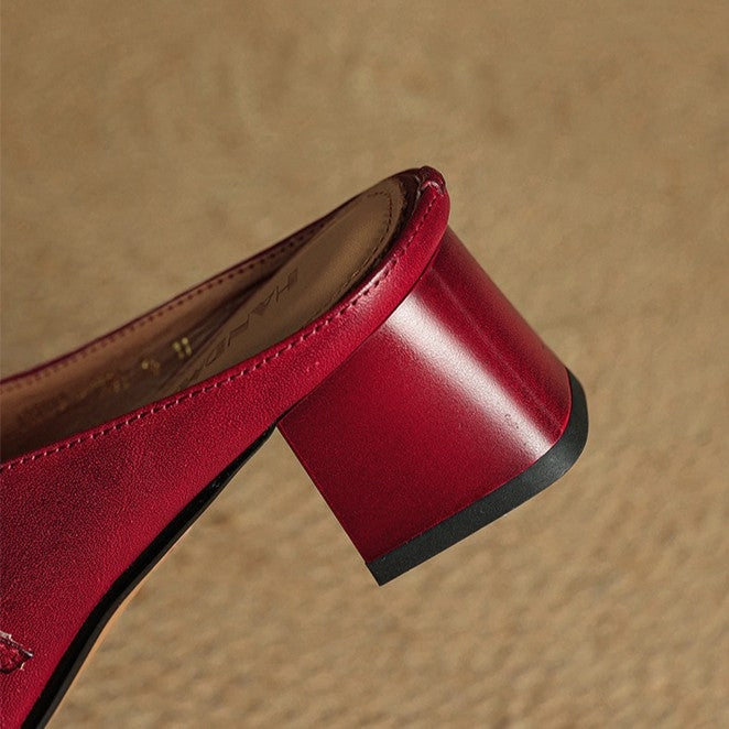 Leather Mules – Minimal Elegance with Everyday Comfort TARHUS