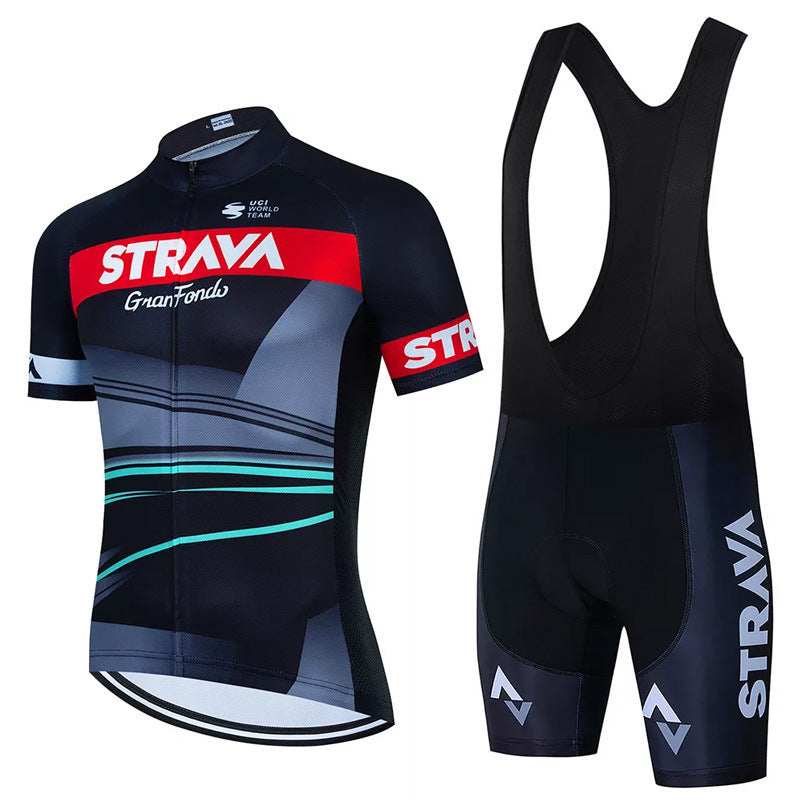 Kobe | Fahrradbekleidung Herren Set mit Trikot und Bib-Shorts TARHUS Men Set