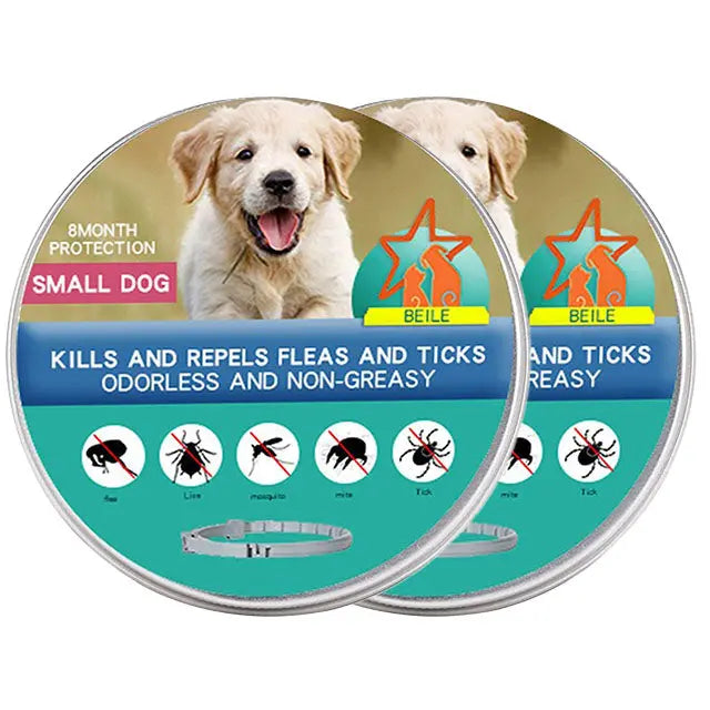 Flea and Tick Control Collar – Cats and Dogs 8 Months Protection - TARHUS