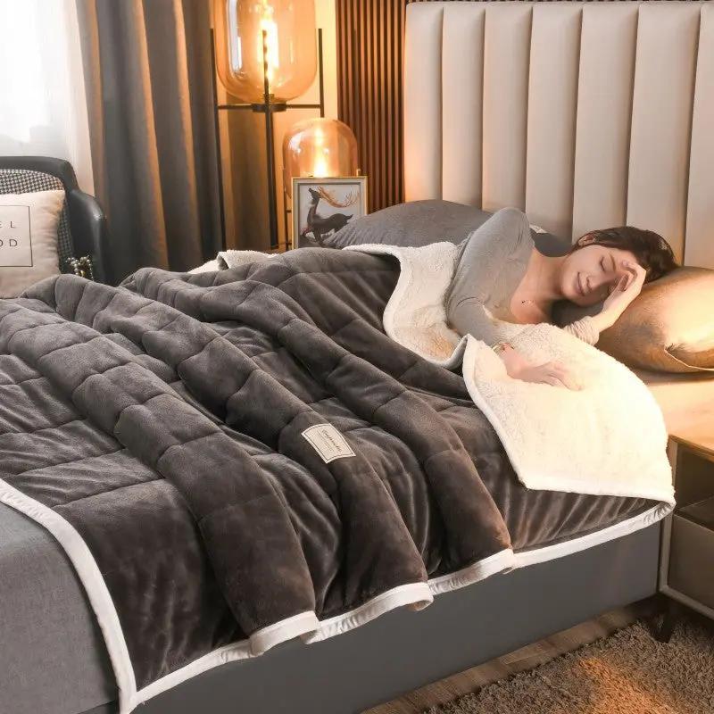 Luxury Fleece Winter Blanket – Ultra Soft Double-Layered Throw for Bed & Couch - TARHUS