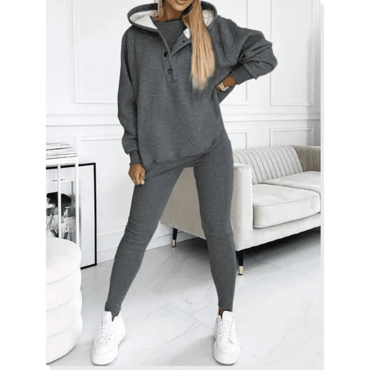 Anna - Casual Hooded & Sweatshirt Suit - TARHUS