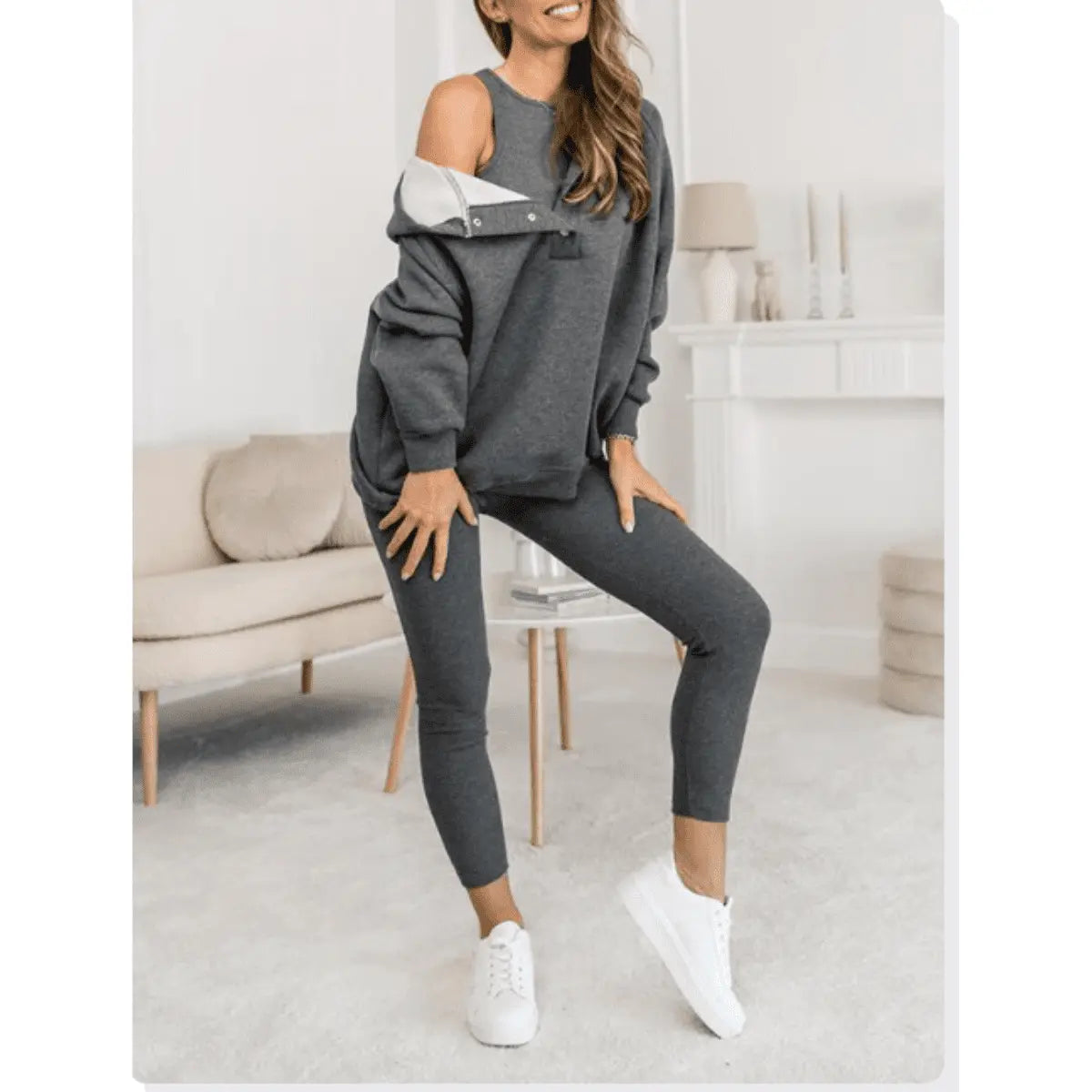 Anna - Casual Hooded & Sweatshirt Suit - TARHUS