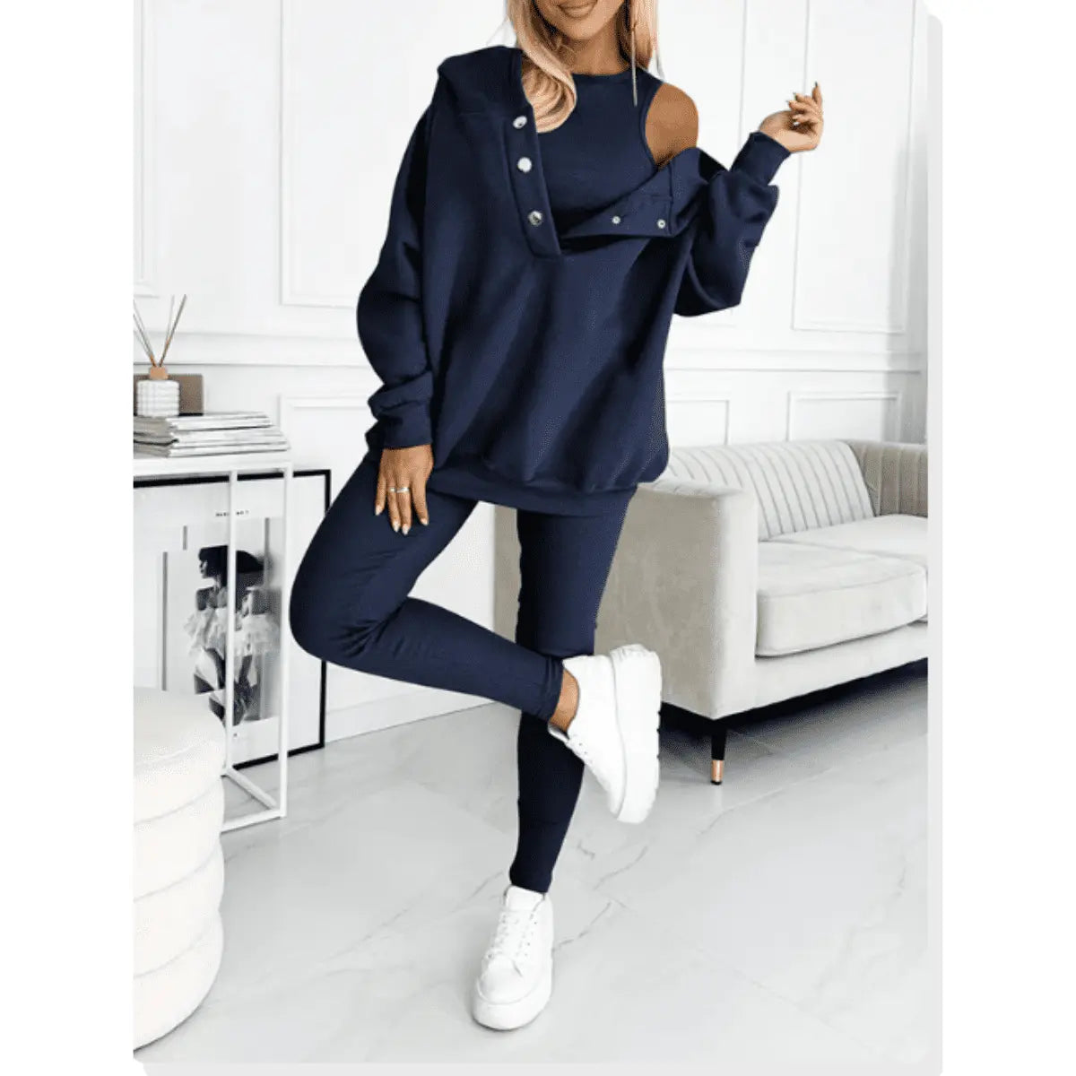 Anna - Casual Hooded & Sweatshirt Suit - TARHUS